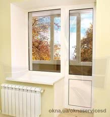 выход на балкон